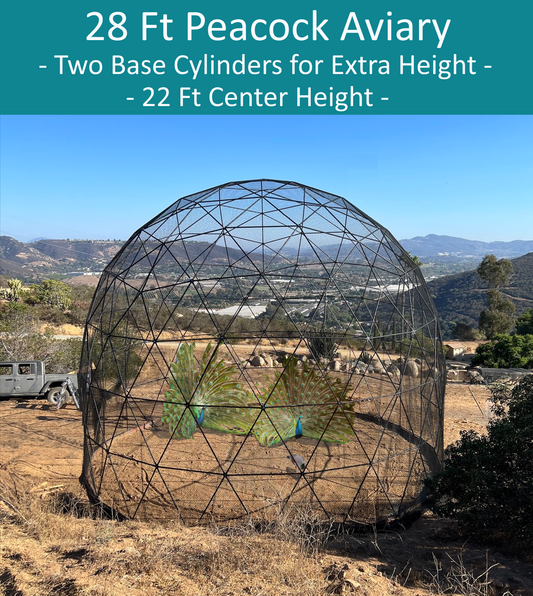 Peacock Aviary Kits – Sunrise Domes